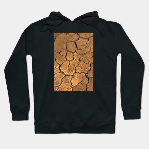 Dried soil texture Hoodie by textural